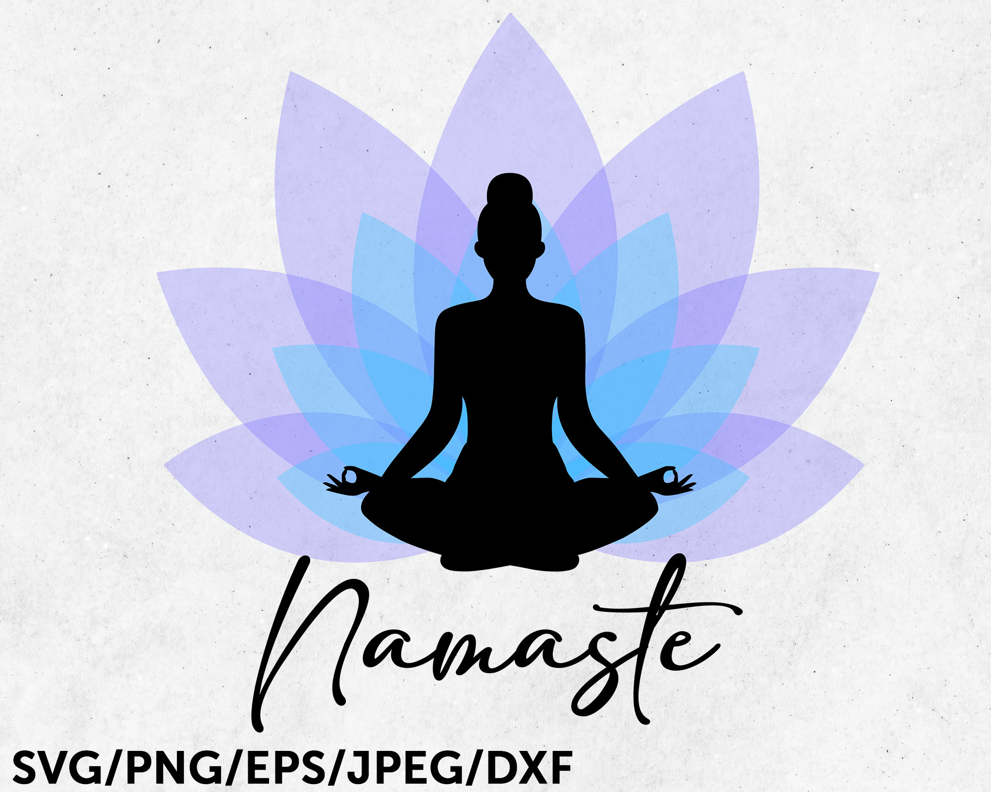 Namaste Yoga Sticker | stickhealthcare.co.uk
