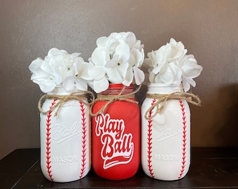 Baseball Centerpiece for Tables, Baseball Decoration for Party, Baseball Decor for Boys Room, Decor for Baby Nursery, Baby Shower Decoration