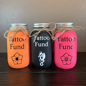 Cottage Creek Tattoo Piggy Bank, Tattoo Money Jar, Tattoo Gifts for Tattoo  Artists, Tattoo Tip Jar 