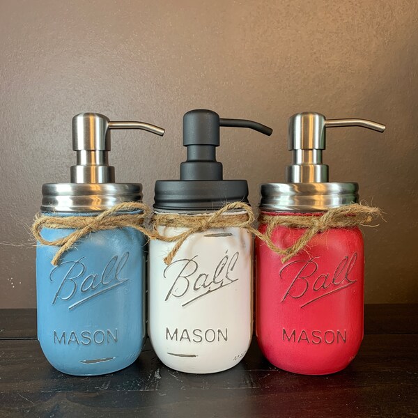 Mason Jar Soap Pump Etsy