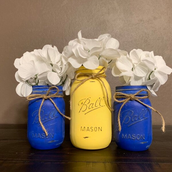 Mason Jar Centerpieces Etsy