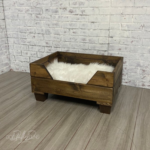 Rustic Dog Bed Etsy