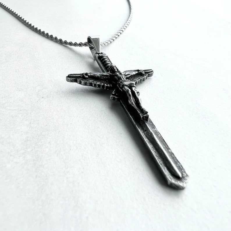 Custom Crucifix Pendant Jesus