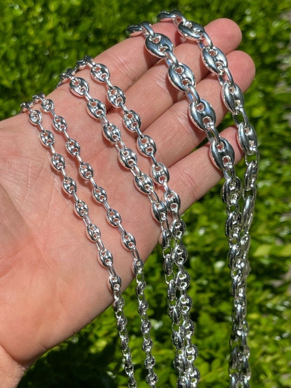 8mm hollow silver bracelet 8mm hollow silver bracelet
