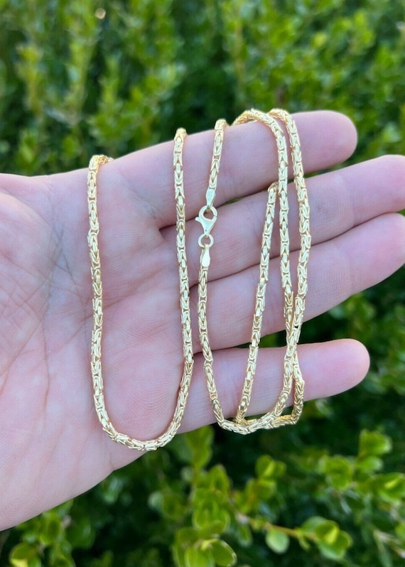 Greca Chain Necklace Gold Vermeil – Temple of the Sun US