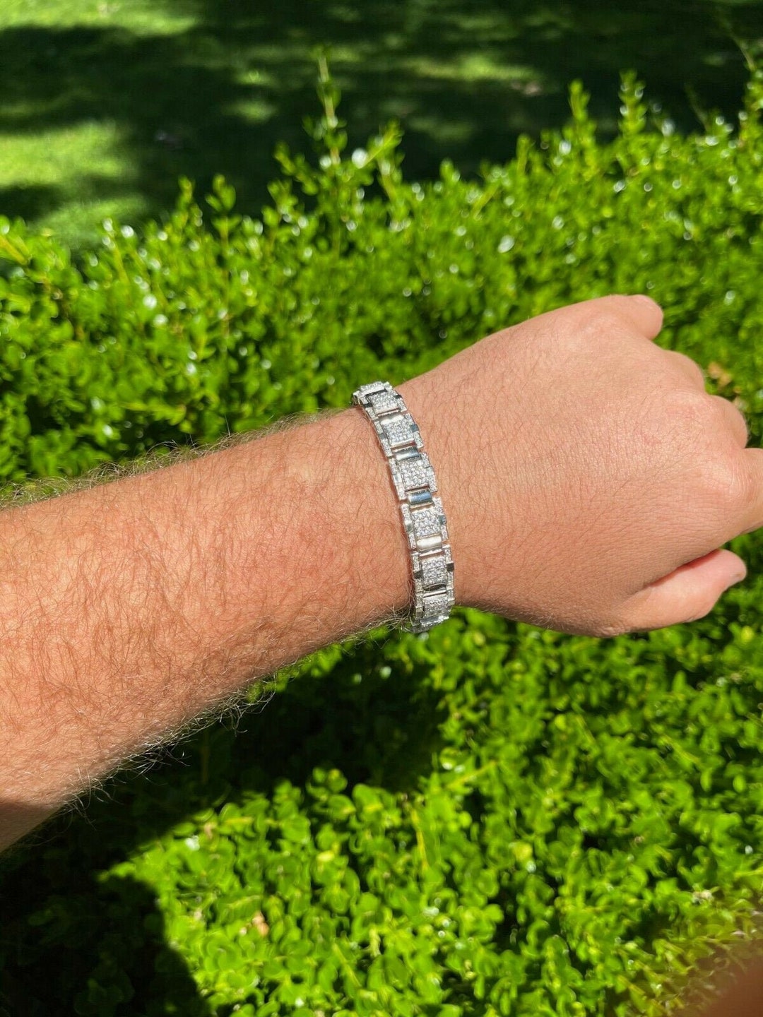 Rapper tennis bracelet deals