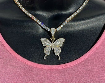 Pandora ME - Ciondolo A Forma Di Farfalla In Argento Sterling Con Medaglione Viola E Blu, Argento Sterling - Foto 12