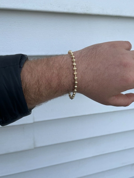 4mm-14mm Perline Braccialetti In Argento Sterling 925 Catena - Foto 6