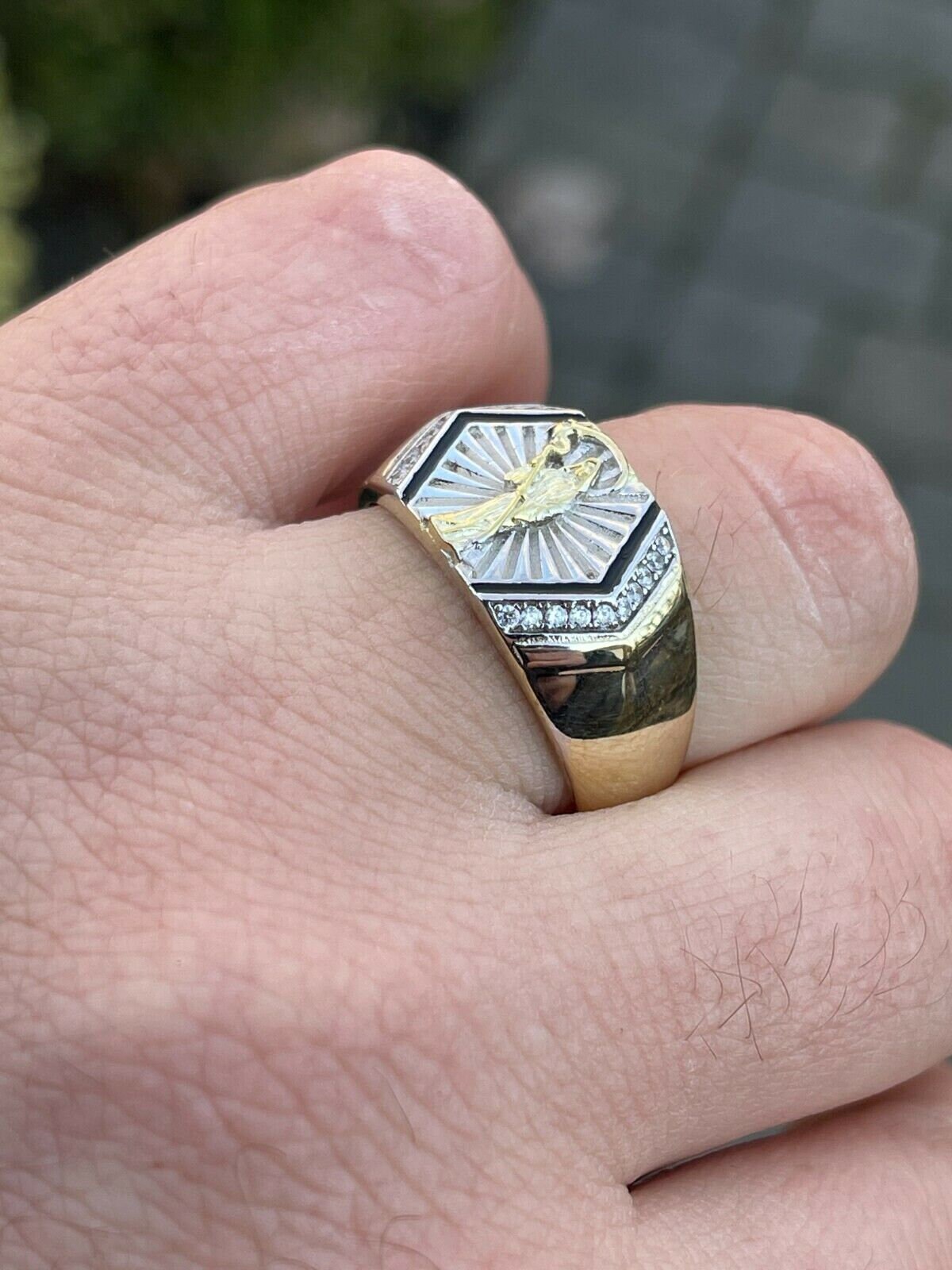 サンタムエルテリング 男性用 925スターリングシルバー シルバー925 
