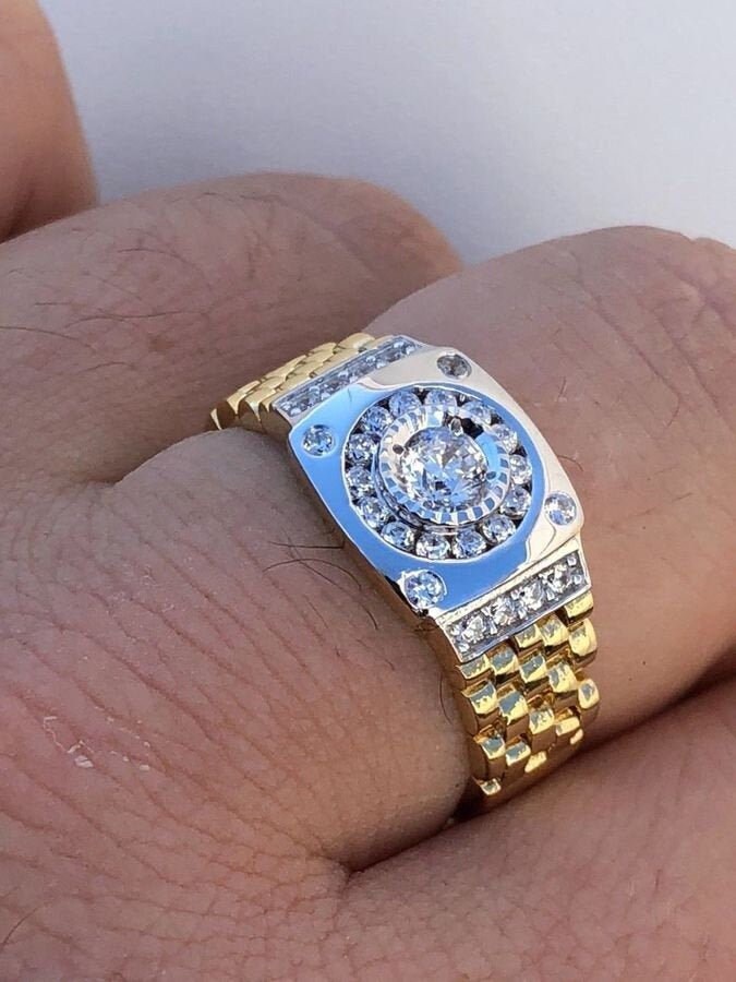 Rolex Watch Ring Etsy