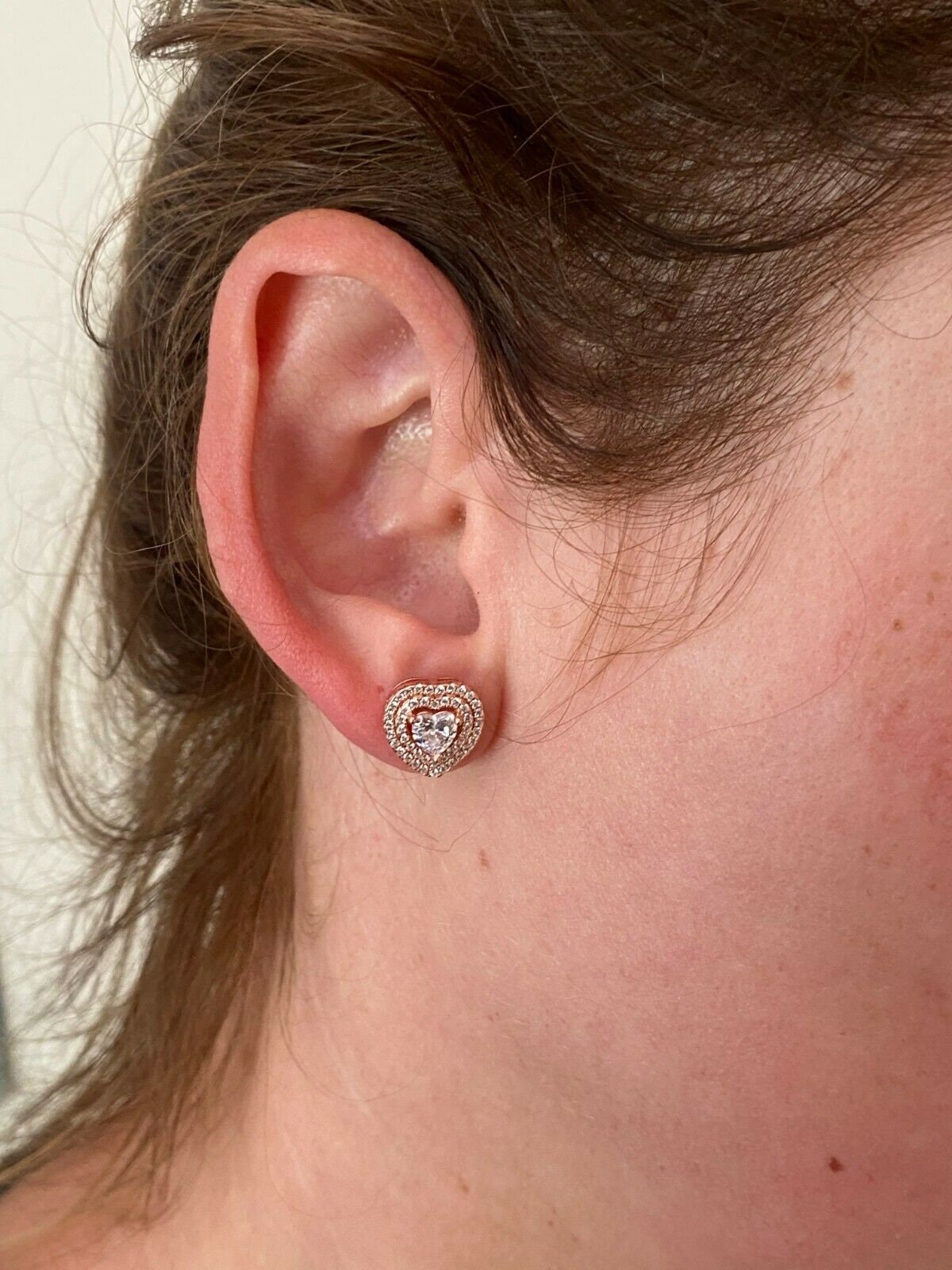 SILVER925 ROSE STUD EARRINGS /シルバー/ピアス Silver Rose Stud Earrings, 925 Sterling Silver, Dainty Rose
