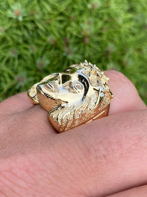 Latest Jesus Christ gold Ring (Yesu Prabhu) 4grams.. 916 gold 20 size... -  YouTube