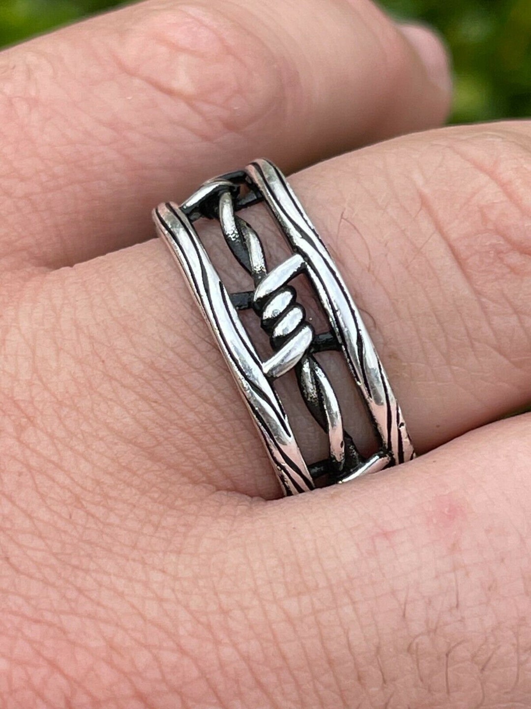 Pink Sapphire Ring in Sterling Silver - Etsy