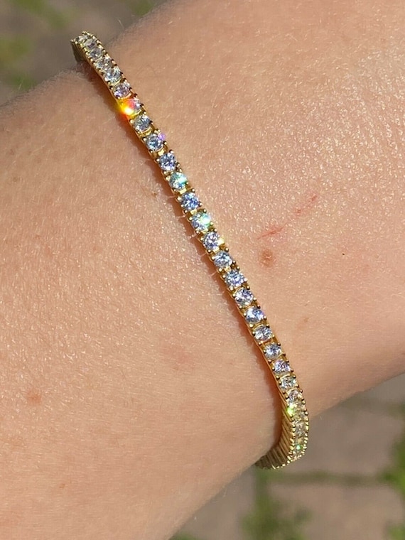 Men s Women s 2mm 14k Gold Over SOLID 925 Sterling Silver Micro