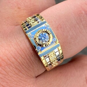 Versace rings deals for him