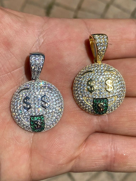 Iced out emoji chain outlet