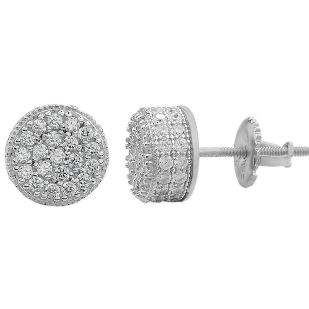 Mens cluster earrings sale