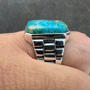 Star Oxidized Ring with Turq