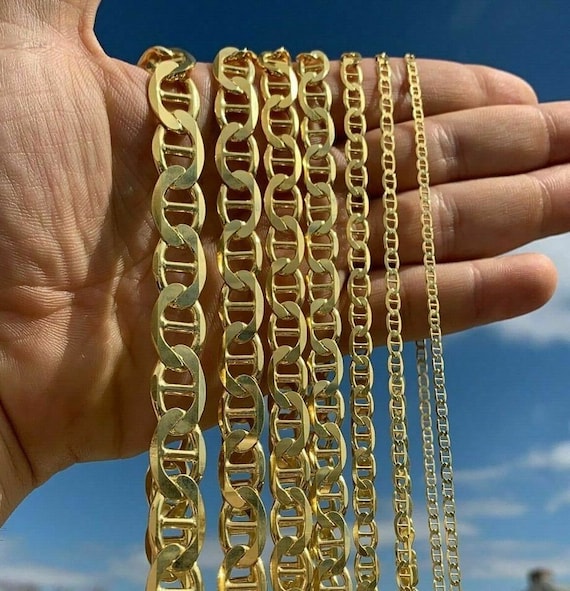 Collana In Franco Di Grano Foxtail In Oro Giallo 14K 1,5Mm 22 Per Uomo E Donna