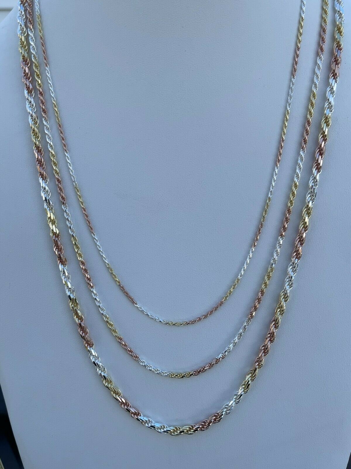 Collana Tuscany Silver Con Zirconi E Placcatura Oro Rosa | Catena In Argento 925 Regolabile | Gioiello Eleganza Donna - 2
