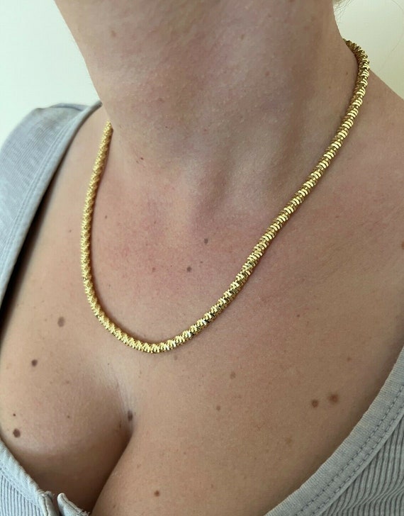 6.5mm Gold Vermeil Cuban Chain Necklace, Men's Necklaces