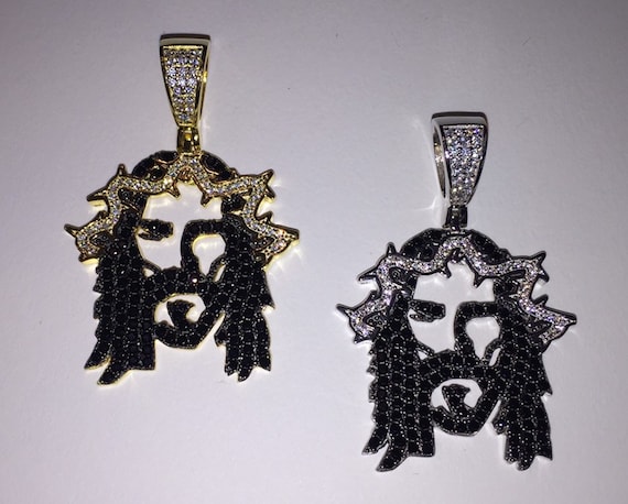 Iced 2024 jesus pendant