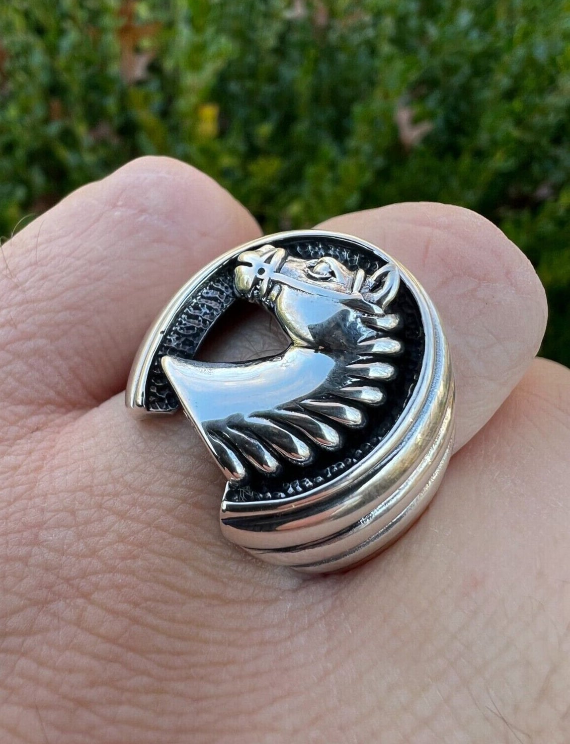 ズニ族AndreLonjosee作 Woodstock Silver Ring ズニ族AndreLonjosee作