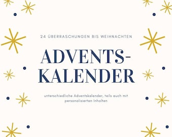 Adventskalender "Etiketten, Labels & Co"