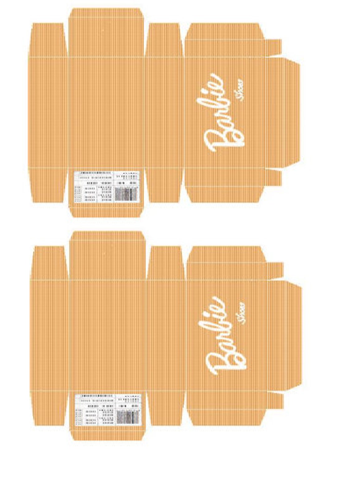 Barbie Shoe Boxes Printable Etsy Ireland