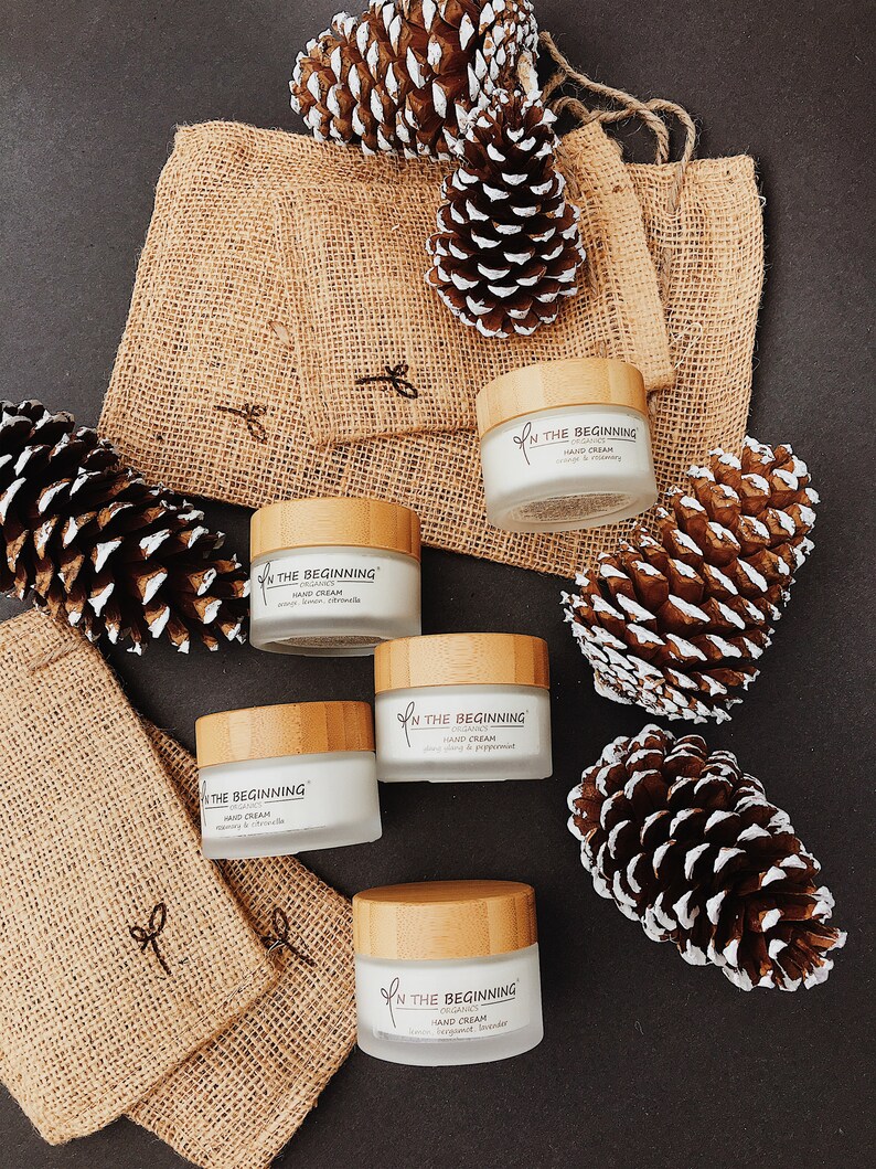 Organic Vegan Hand CreamLemon Bergamot Lavender Etsy España