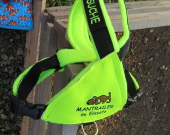MODOG FUN harness search dog neon yellow