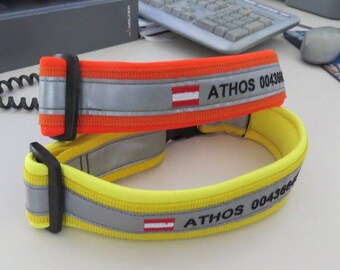 MODOG Reflex Band Dog Collars with a stick
