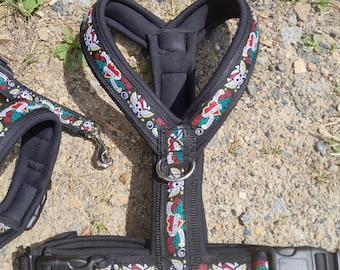 Modog harness round collar skull