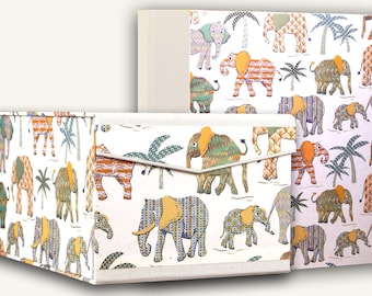 Photo album and photo box "Elephants"