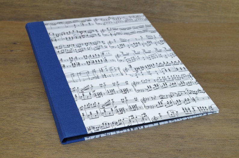 Sheet Music Folder A4 Blue Etsy