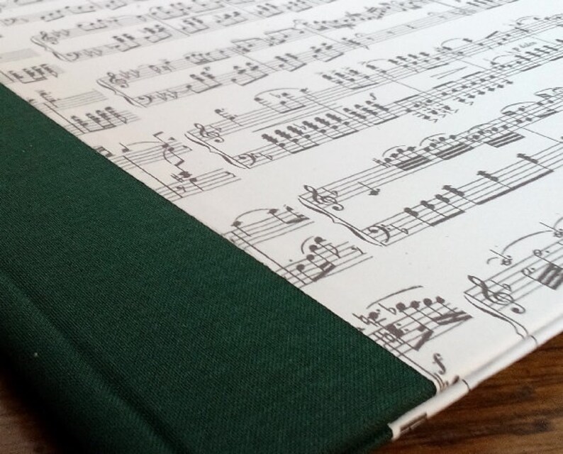 Large Music Folder With Corner Elastic Bands Etsy