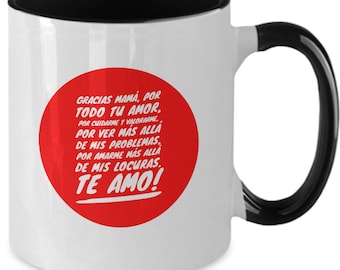 Mejor madre | mami regalo | te quiero mama | dia de la madre | taza de cafe mami | taza chistoza | regalos para mama, abuela, mother's day
