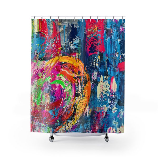 College Girls Shower Curtain Etsy