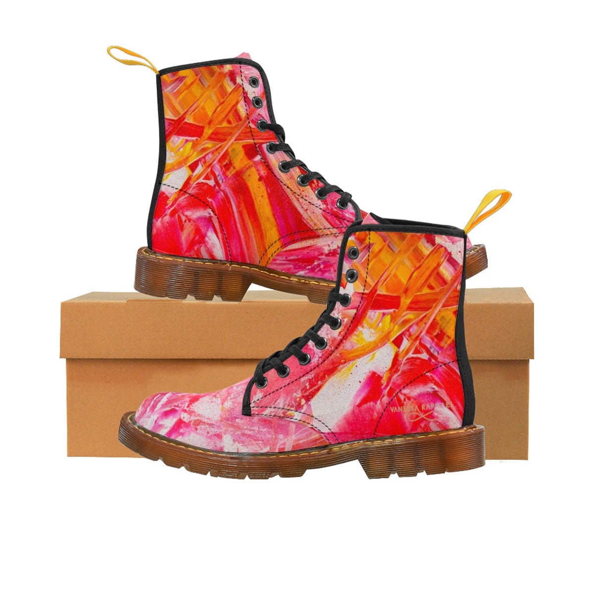womens red boots uk