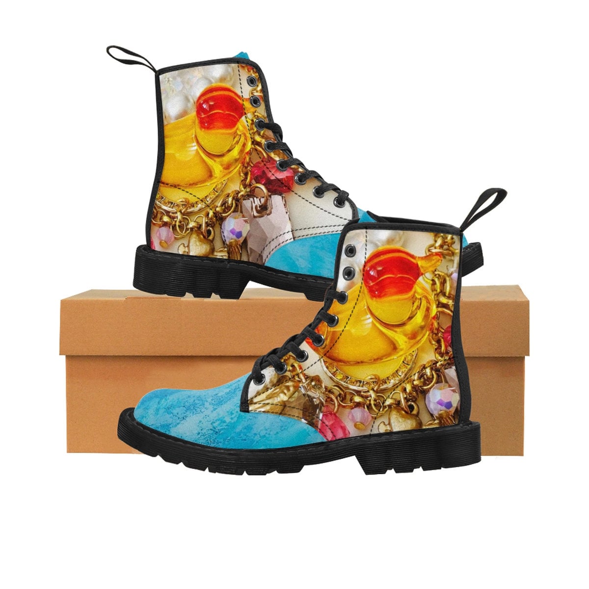 womens duck boots 9.5