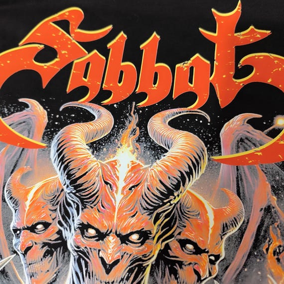 Sabbat - Demonslaught T-shirt – Japanese Band, Black Metal, Thrash