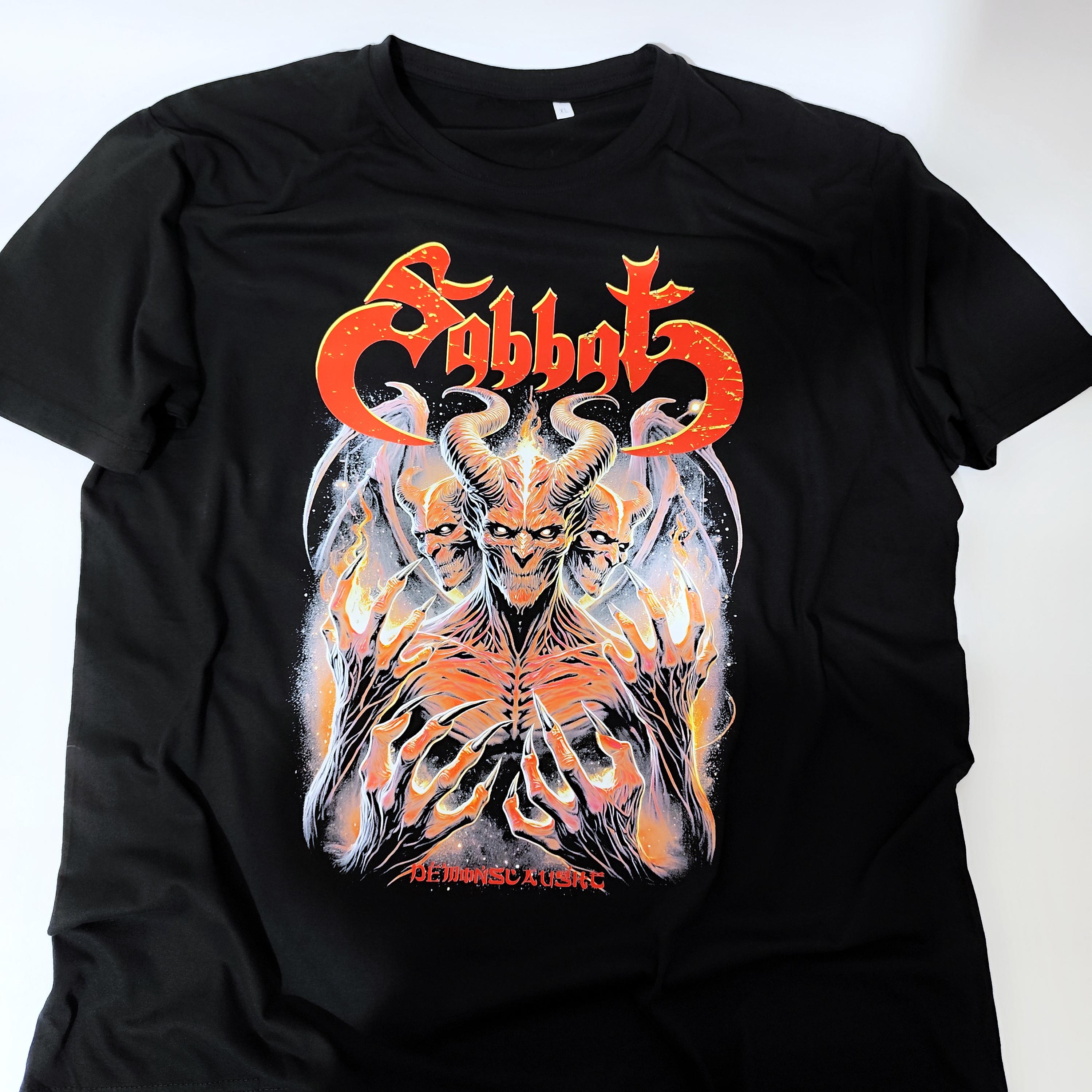 Sabbat - Demonslaught T-shirt – Japanese Band, Black Metal, Thrash