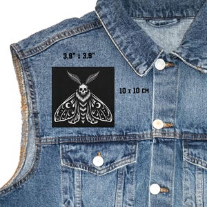 Moth - Toppe rock da cucire: toppe hardcore punk e metal