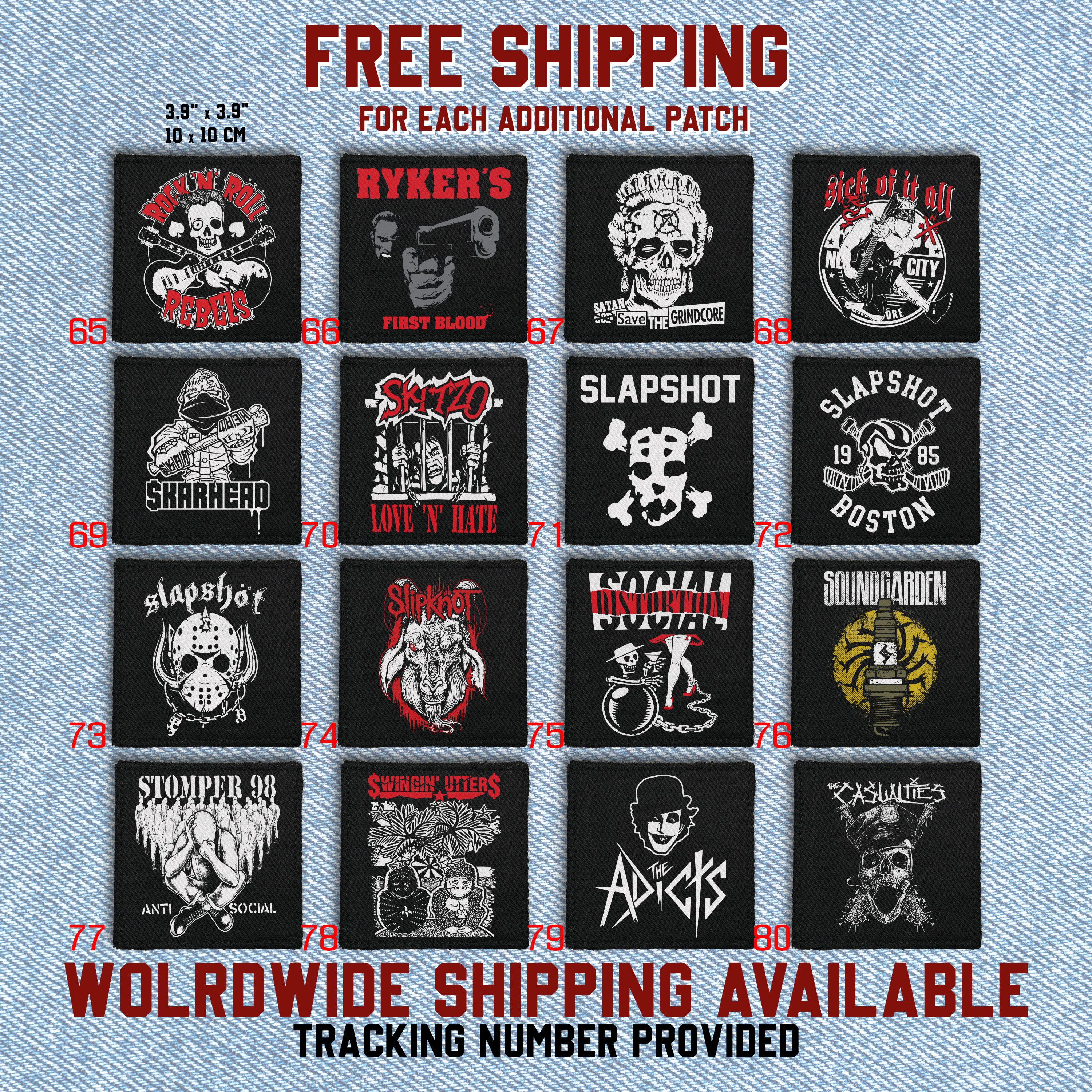 Psychobilly patch - Etsy 日本