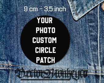 Custom Square Band Patch,patch for Jacket,vest,urban,denim