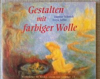 Gestalten mit farbiger Wolle