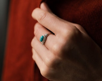 Delicate Sterling Silver Rings, 925 Silver Ring with different stones