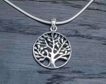Necklace Silver "Tree of Life" Pendant