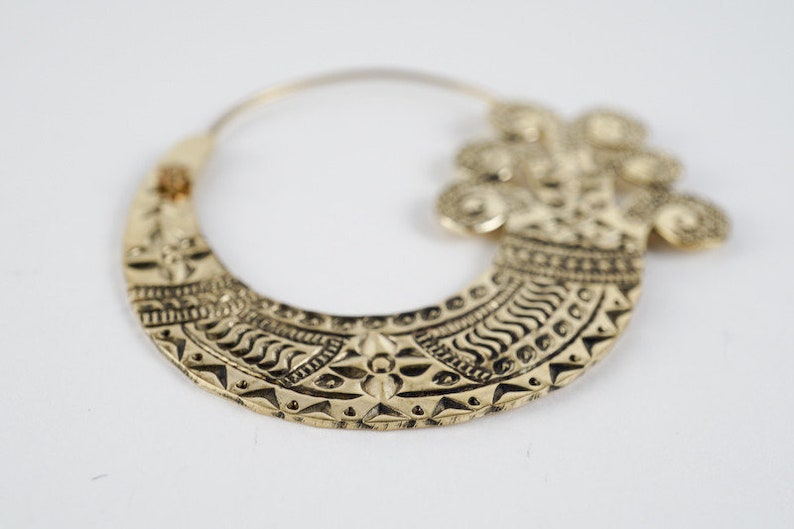 Brass Earrings Jarita