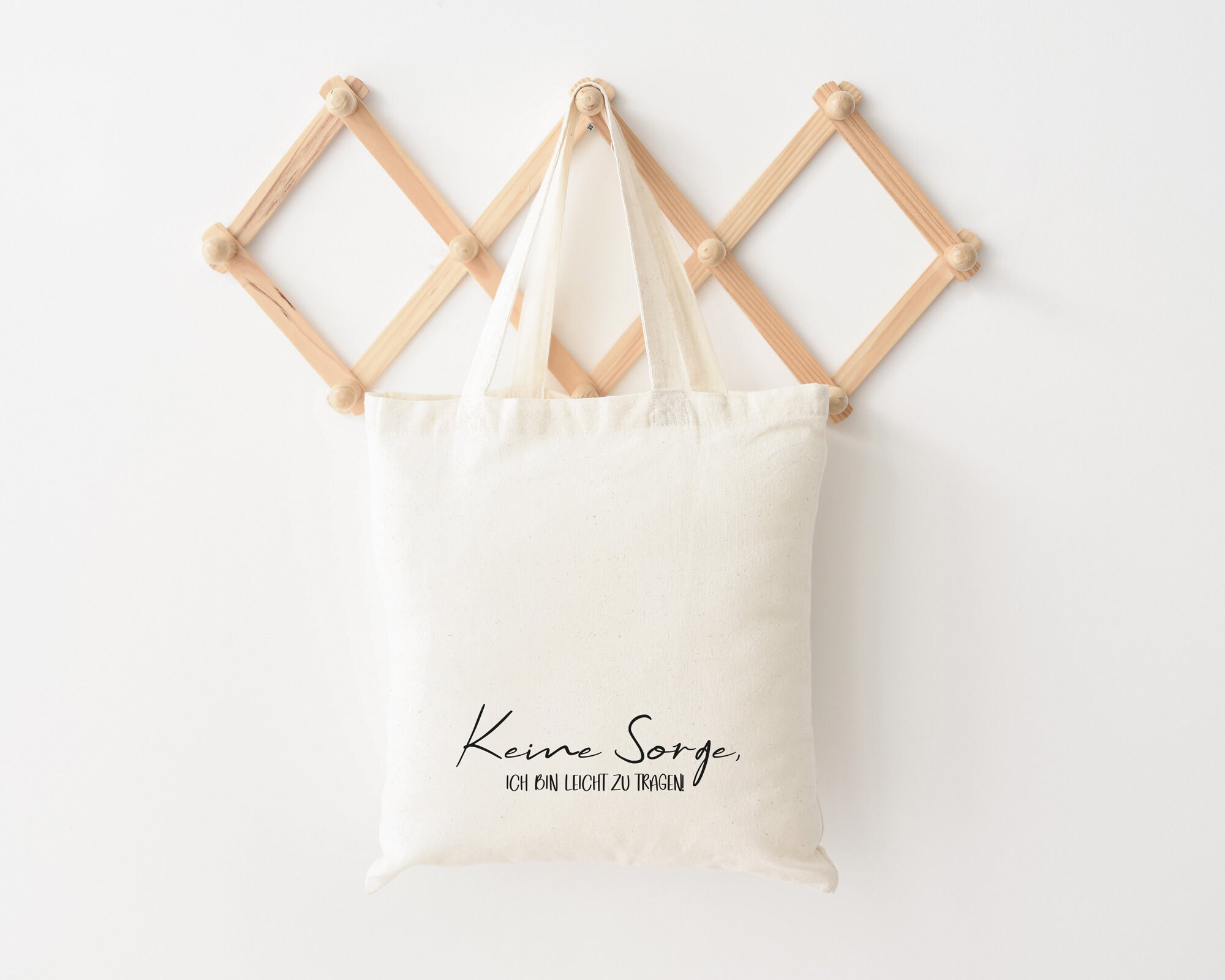 Stoffbeutel Baumwolltasche mit Spruch Keine Etsy.de
